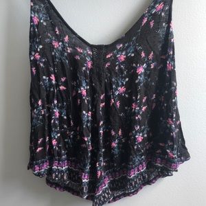 Urban outfitters kimchi blue floral tank